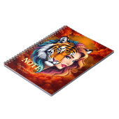 Wild Within – Tijger Geest Godin. Notitieboek (Linkerzijde)