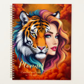 Wild Within – Tijger Geest Godin.  Planner (Voorkant)