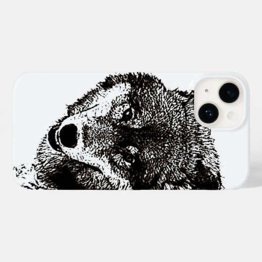 Wild Wolf Case-Mate iPhone Case (Achterkant (horizontaal))