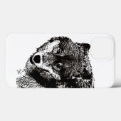 Wild Wolf Case-Mate iPhone Case (Achterkant (horizontaal))