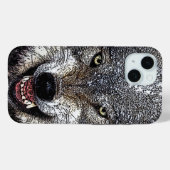 Wild Wolf Case-Mate iPhone Case (Achterkant (horizontaal))