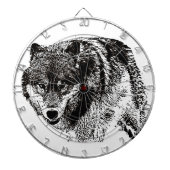 Wild Wolf Dartbord (Voorkant)