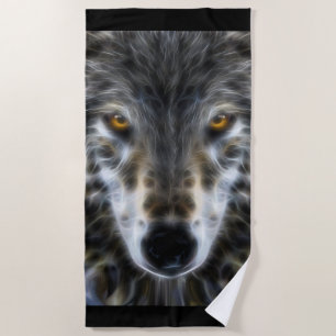 Wild Wolf Eyes Decor on Strandlaken