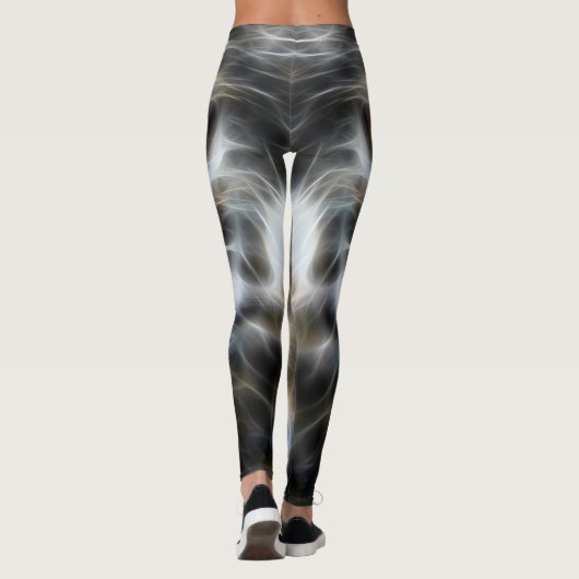 Wild Wolf Eyes Decor op Leggings (Achterkant)
