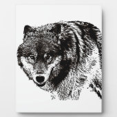 Wild Wolf Fotoplaat (Voorkant)