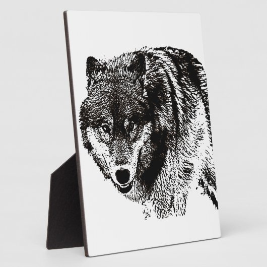 Wild Wolf Fotoplaat (Zijkant)