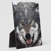 Wild Wolf Fotoplaat (Zijkant)