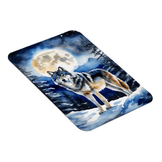 Wild Wolf Magneet (Rechterzijde)