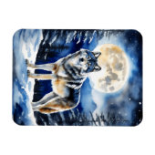 Wild Wolf Magneet (Horizontaal)