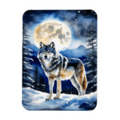 Wild Wolf Magneet (Verticaal)