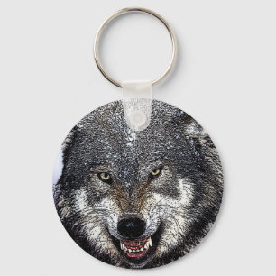 Wild Wolf Sleutelhanger