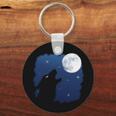 Wild Wolf Sleutelhanger (Voorkant)