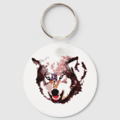 Wild Wolf Sleutelhanger (Voorkant)
