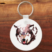 Wild Wolf Sleutelhanger (Voorkant)