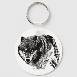 Wild Wolf Sleutelhanger