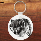 Wild Wolf Sleutelhanger (Voorkant)