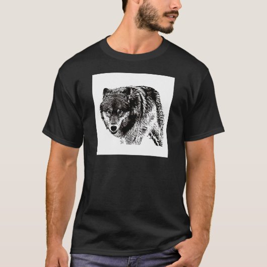 Wild Wolf T-shirt (Voorkant)