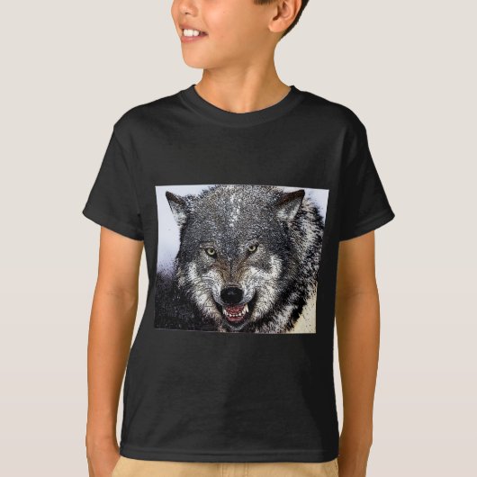 Wild Wolf T-shirt (Voorkant)
