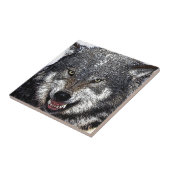 Wild Wolf Tegeltje (Zijkant)