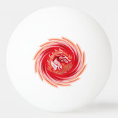Wild Wolf Whirling 3-sterren ping pong bal Pingpongbal (Voorkant)