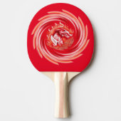 Wild Wolf Whirling ping pong paddle Tafeltennisbatje (Voorkant)