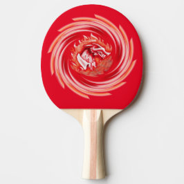 Wild Wolf Whirling ping pong paddle Tafeltennisbatje