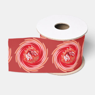 Wild Wolf Whirling rood lint spoel