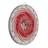Wild Wolf Whirling wit dartboard Dartbord (Voorkant Links)