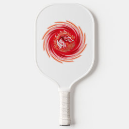 Wild Wolf Whirling witte pickleball peddel Pickleball Paddle