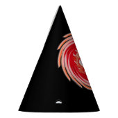 Wild Wolf Whirling zwart feest petten Feesthoedjes (Links)