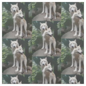 Wild Wolves Fabric Stof (Swatch)