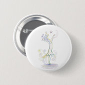 Wild Woman Ronde Button 5,7 Cm (Voorkant /achterkant)