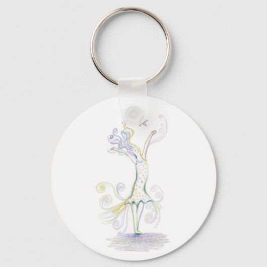 Wild Woman Sleutelhanger (Voorkant)