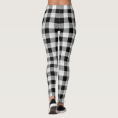 Wild Wonderful Kerstmis Black Buffalo Pset ID604 Leggings (Achterkant)