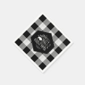 Wild Wonderful Kerstmis Black Buffalo Pset ID604 Servet (Hoek)