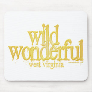 Wild Wonderful West Virginia-Yellow Muismat