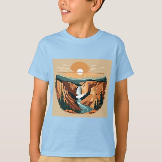 Wild Wonders: America's National Parks T-shirt (Voorkant)