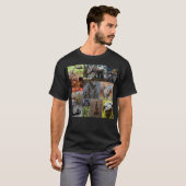 Wild Wonders: fascinerende Australische fotocollag T-shirt (Voorkant volledig)