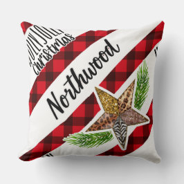Wild Woodland Christmas Kussen