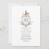 Wild Woodland Laurel Crest Crest Celebration of Li Kaart (Voorkant)