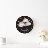 Wild Woodland Mushrooms Nature Personalized Ronde Klok (Huis)