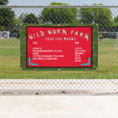 WILD WORM BOERDERIJ FEEDING INSTRUCTION BANNER (Insitu)