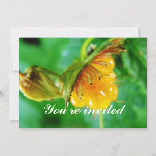 Wild Yellow Berry uitnodiging