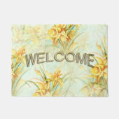 Wild Yellow Flowers Welkom Deurmat (Voorkant)