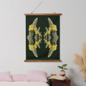 Wild Yellow Mullein Flower Abstract Hangend Wandkleed (Slaapkamer)