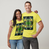 Wild Yellow Mullein Flower Abstract T-shirt (Unisex)