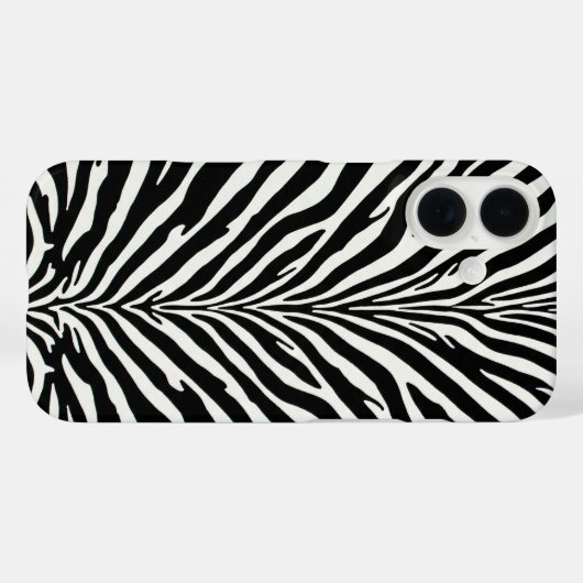 Wild Zebra Pattern Case-Mate iPhone Case (Achterkant (horizontaal))