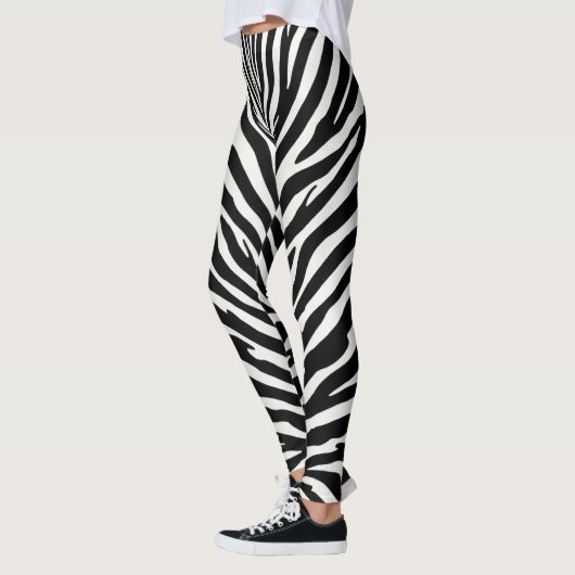 Wild Zebra Pattern Leggings (Links)