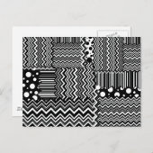 Wild Zig-Zags Briefkaart (Voorkant / Achterkant)