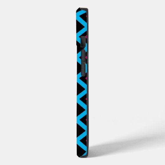 Wild Zig Zags Case-Mate iPhone Case (Achterkant / Links)